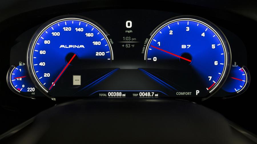 Панель приборов Alpina B7 Bi-Turbo Allrad 2018 года  (NA) (фото 11 из 33)